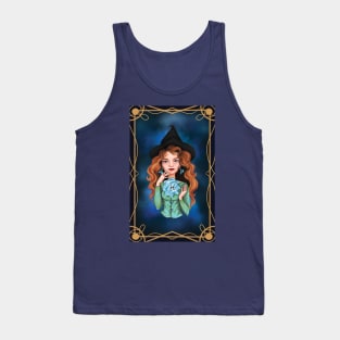 Ginger pisces witch Tank Top